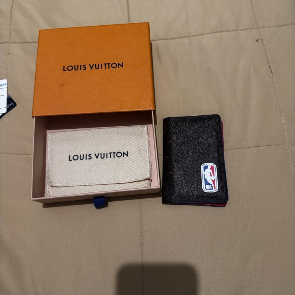 Louis Vuitton Red Card Holder - Picture 3 of 3